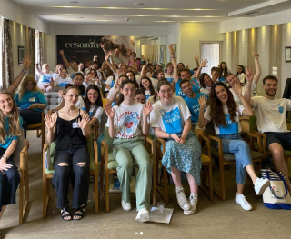 Young people in Medjugorje