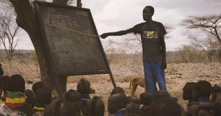 Dominic, ECD teacher, Turkana, Kenya